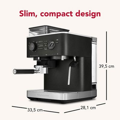 Kitchenaid Coffee machine 5KES6551BBK Cast iron black Lifestyle